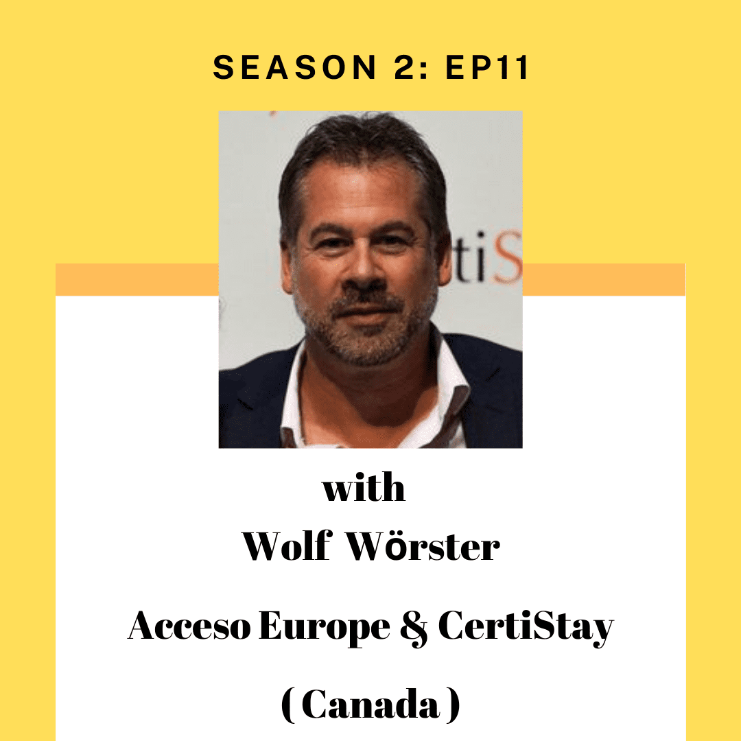 Wolf Worster for Tourism Entrepreneur Podcast